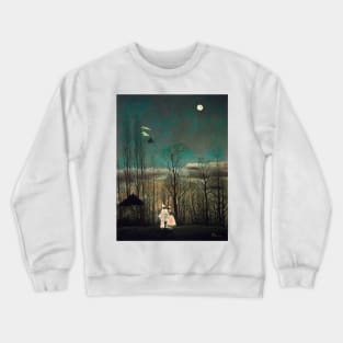 Carnival Evening by Henri Rousseau Crewneck Sweatshirt